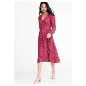 NWT Old Navy Faux Wrap Dress